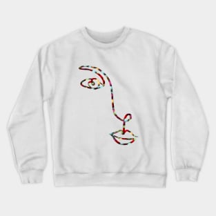 Woman face Crewneck Sweatshirt